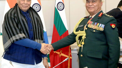 Photo of NEPALI ARMY CHIEF GENERAL ASHOK RAJ SIGDEL CONFERRED HONOURARY RANK OF GENERAL OF INDIAN ARMY AND MET HON’BLE RAKSHA MANTRI DURING DAY TWO OF OFFICIAL VISIT TO INDIA