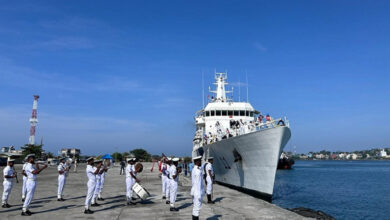 Photo of ICG’s Offshore Patrol Vessel and Fast Patrol Vessel make port of call in Maldives