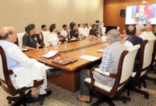 Photo of रक्षा मंत्री ने लखनऊ स्थित कमांड अस्पताल में डिपार्टमेंट ऑफ मिलिट्री मेडिसिन का वर्चुअल माध्यम से उद्घाटन किया